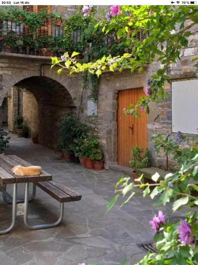 Vistas A La Montana En Un Pueblo Con Encanto. El Pueyo de Araguás Exterior foto