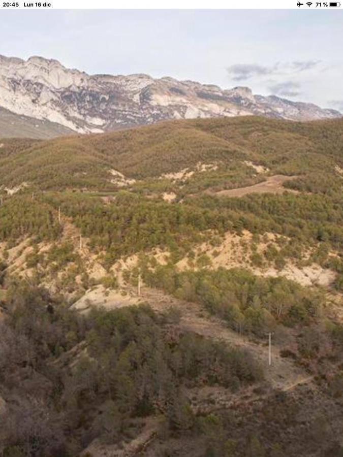 Vistas A La Montana En Un Pueblo Con Encanto. El Pueyo de Araguás Exterior foto